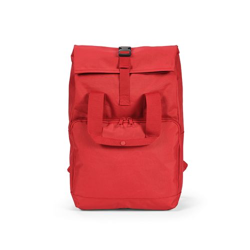 Mochila Warsaw de 20 l de rPET. Cierre roll top con hebilla