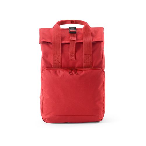 Sac à dos Warsaw 20L rPET. Fermeture enroulable avec boucle.