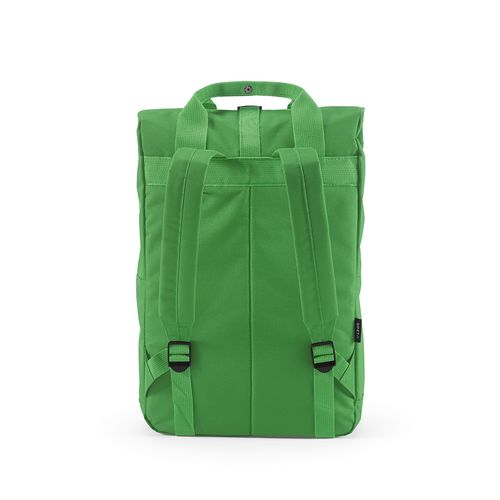 Mochila Warsaw de 20 l de rPET. Cierre roll top con hebilla