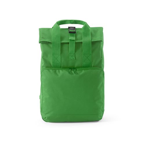 Sac à dos Warsaw 20L rPET. Fermeture enroulable avec boucle.