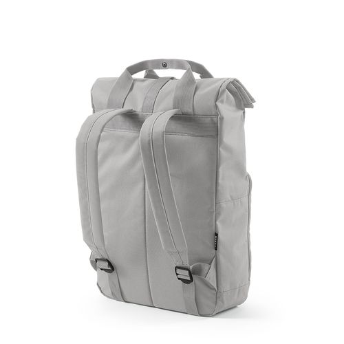 Sac à dos Warsaw 20L rPET. Fermeture enroulable avec boucle.