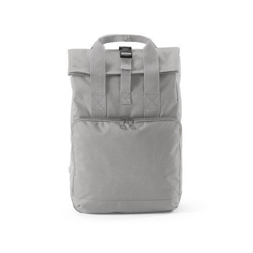 Sac à dos Warsaw 20L rPET. Fermeture enroulable avec boucle.