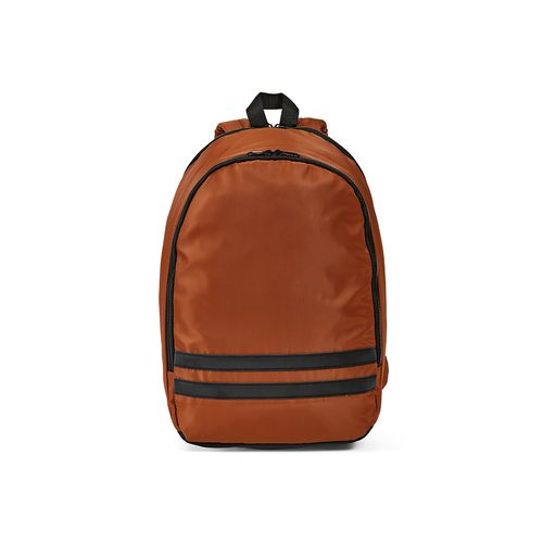 marrón Mochila Sydney de 18 l de rPET. Dos reflectantes. Para PC de 17
