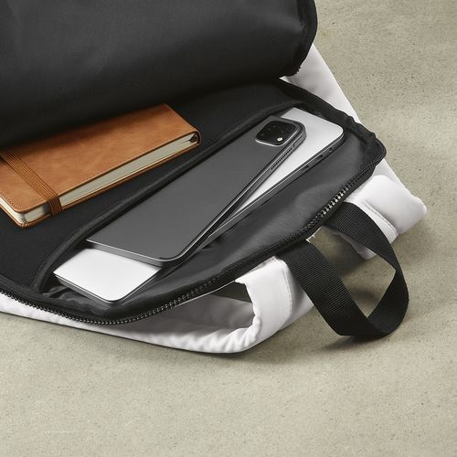 Sac à dos Sydney 18L rPET. Réfléchissant. Poche ordinateur 17"