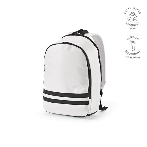 Mochila Sydney de 18 l de rPET. Dos reflectantes. Para PC de 17