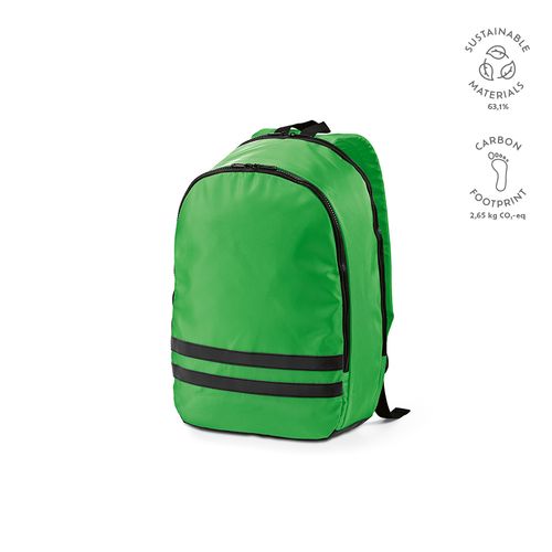 Sac à dos Sydney 18L rPET. Réfléchissant. Poche ordinateur 17"
