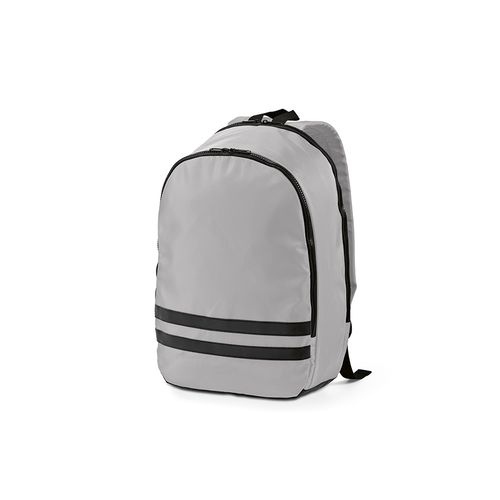 Mochila Sydney de 18 l de rPET. Dos reflectantes. Para PC de 17