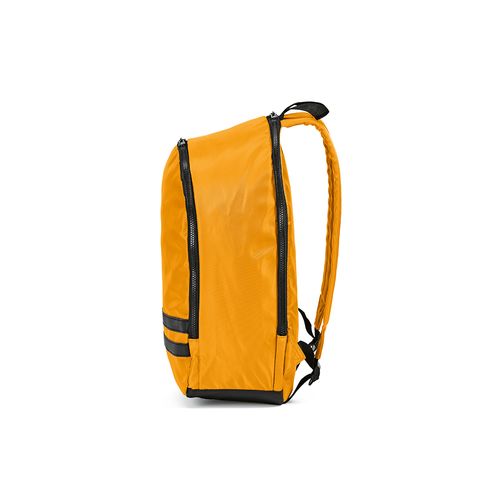amarillo oscuro Mochila Sydney de 18 l de rPET. Dos reflectantes. Para PC de 17