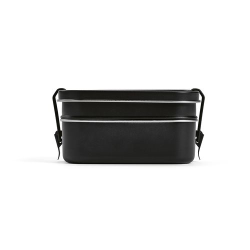 Boîte repas Tintoretto rInox 1240 ml,2 niveaux,fermeture latérale