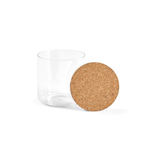 Bocal Magritte 500 verre borosilicaté 580 ml, couvercle liège - 7
