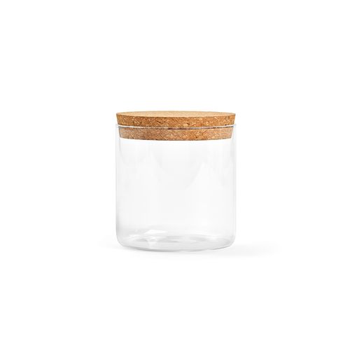 Bocal Magritte 500 verre borosilicaté 580 ml, couvercle liège - 4