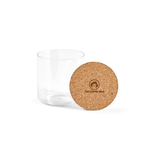 Bocal Magritte 500 verre borosilicaté 580 ml, couvercle liège - 10