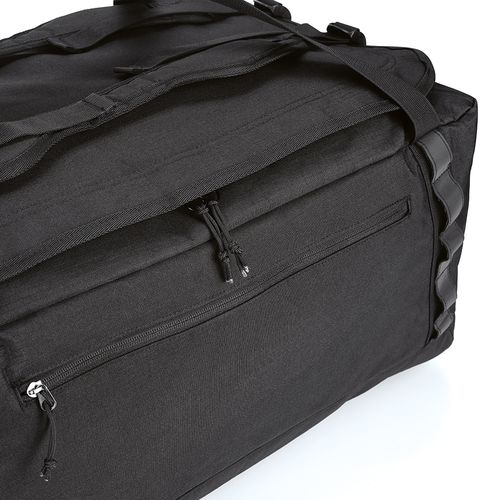 black Bolsa de deporte São Paulo XL; 75L, de rPET ripstop. Reflectante