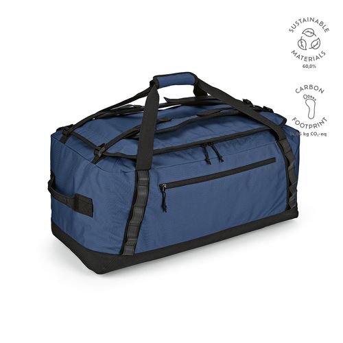 blue Bolsa de deporte São Paulo XL; 75L, de rPET ripstop. Reflectante