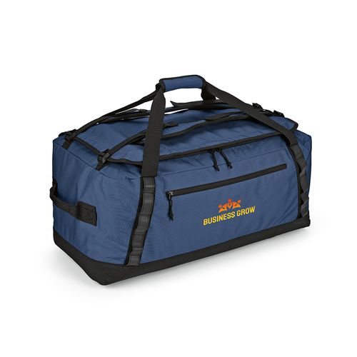 blue Bolsa de deporte São Paulo XL; 75L, de rPET ripstop. Reflectante