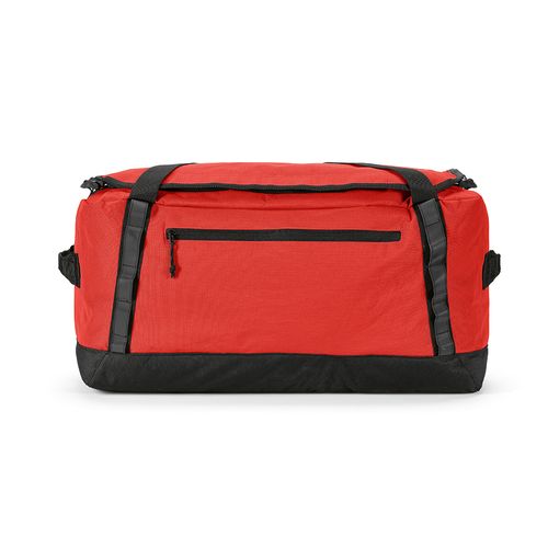 red Bolsa de deporte São Paulo XL; 75L, de rPET ripstop. Reflectante