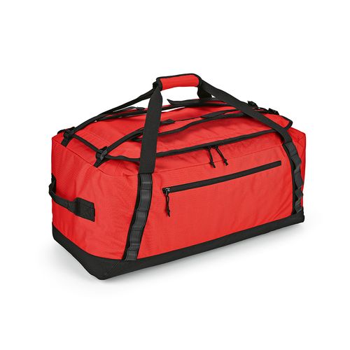 red Bolsa de deporte São Paulo XL; 75L, de rPET ripstop. Reflectante