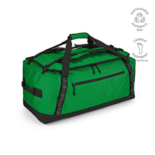 green Bolsa de deporte São Paulo XL; 75L, de rPET ripstop. Reflectante