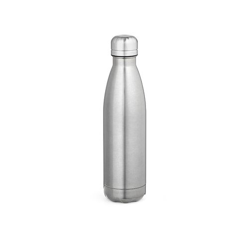 plateado Botella Mississippi 550P; rInox, 535 ml. Doble pared. Brillante