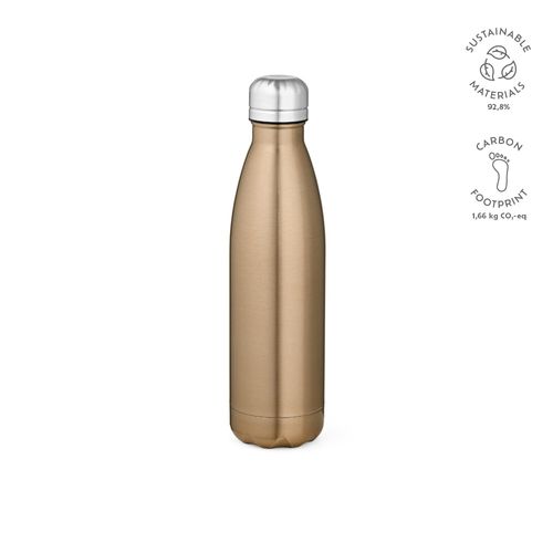 Botella Mississippi 550P; rInox, 535 ml. Doble pared. Brillante