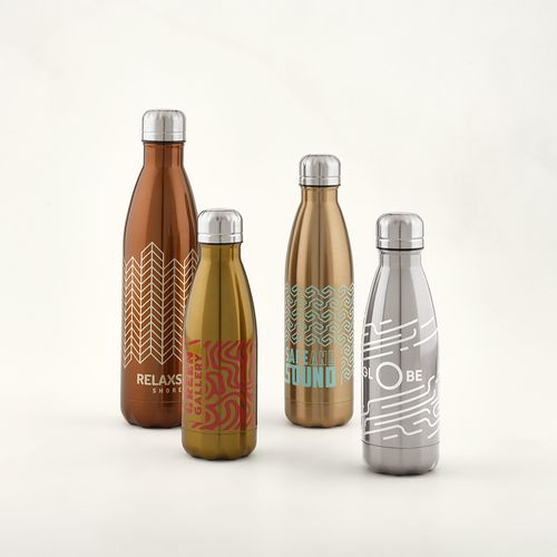 Gourde Mississippi 550P rInox 535ml. Double paroi, Brillante
