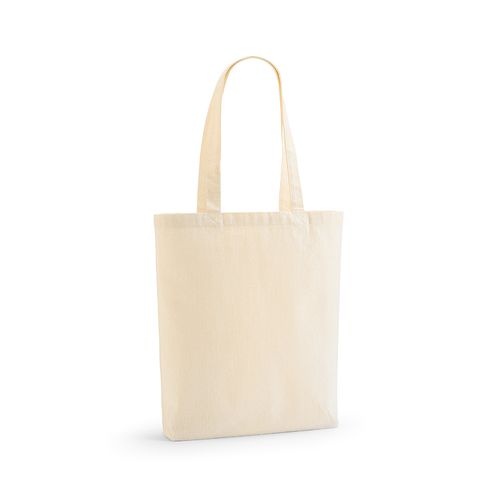natural Bolsa de compra Elbrus; rCotton de 220 gsm. Asas 65 cm y fuelle