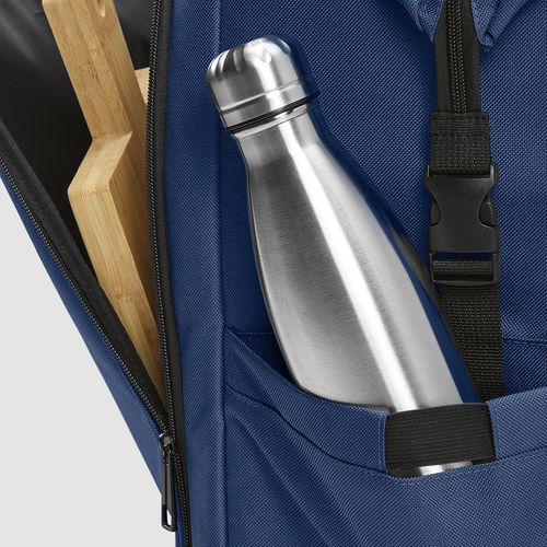 Nevera Dublin; 28 l, de rPET. Bolsillo frontal con cremallera