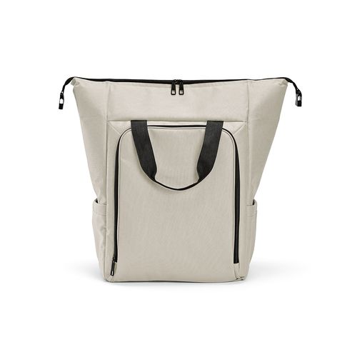 Nevera Dublin; 28 l, de rPET. Bolsillo frontal con cremallera