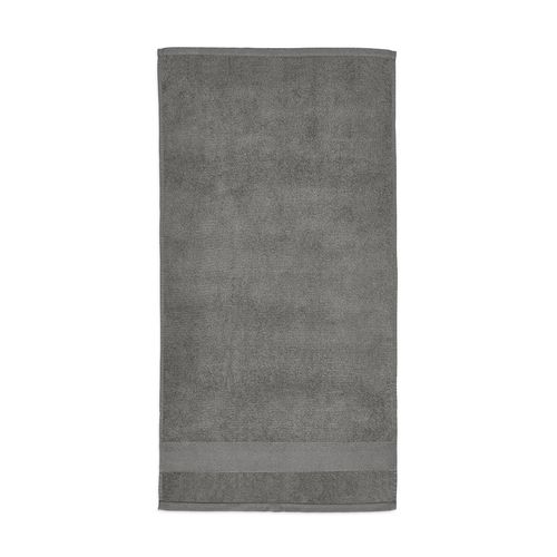 gris oscuro Toalla Botticelli M; algodón reciclado 500 gsm. Made in Portugal