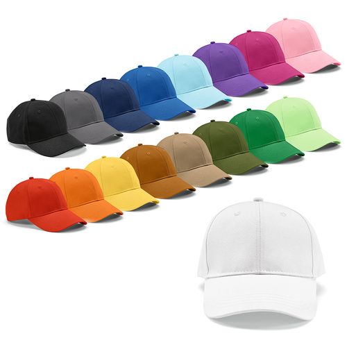 Casquette Darrell en rCOTON 280 g/m². 6 pans, boucle métallique