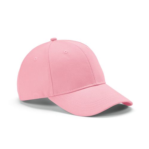 pink Gorra Darrell de algodón de 280 gsm. 6 paneles y cierre metálico