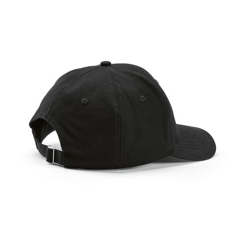 black Gorra Darrell de algodón de 280 gsm. 6 paneles y cierre metálico