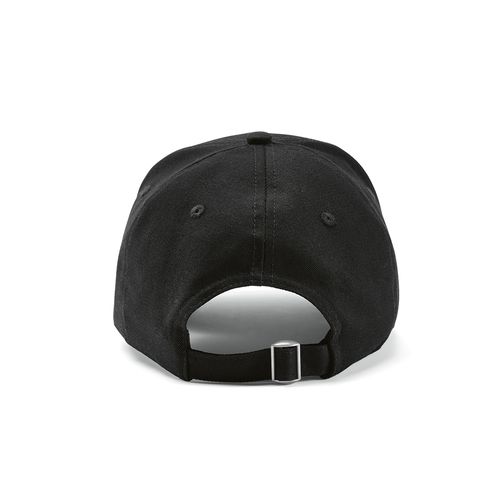 black Gorra Darrell de algodón de 280 gsm. 6 paneles y cierre metálico