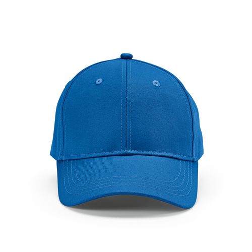 blue Gorra Darrell de algodón de 280 gsm. 6 paneles y cierre metálico