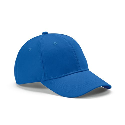 blue Gorra Darrell de algodón de 280 gsm. 6 paneles y cierre metálico