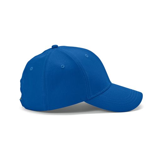 blue Gorra Darrell de algodón de 280 gsm. 6 paneles y cierre metálico