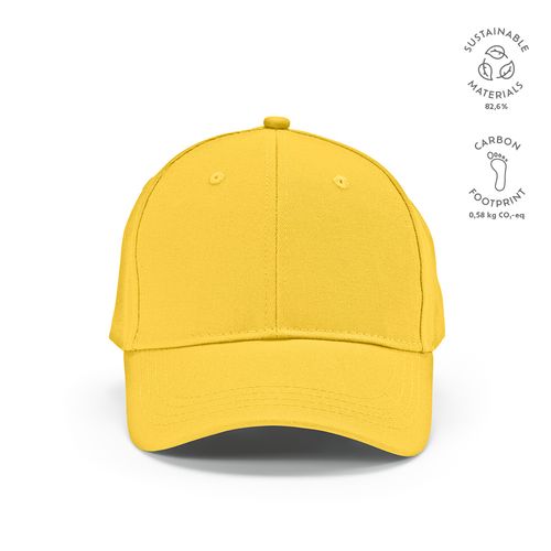 Casquette Darrell en rCOTON 280 g/m². 6 pans, boucle métallique