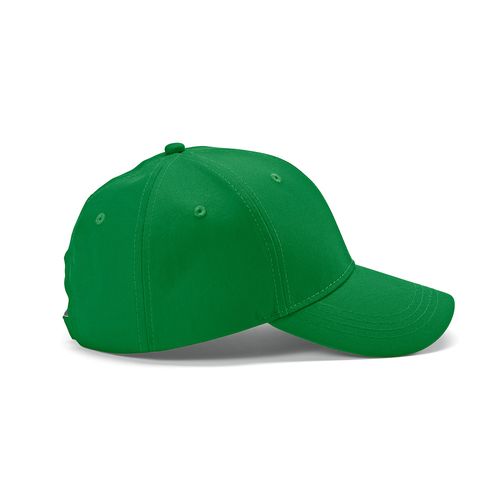 green Gorra Darrell de algodón de 280 gsm. 6 paneles y cierre metálico