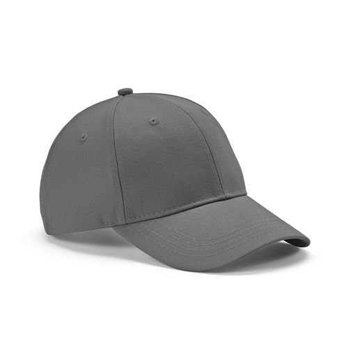 GORRA DARRELL DE ALGODÓN DE 280 GSM. 6 PANELES Y CIERRE METÁLICO