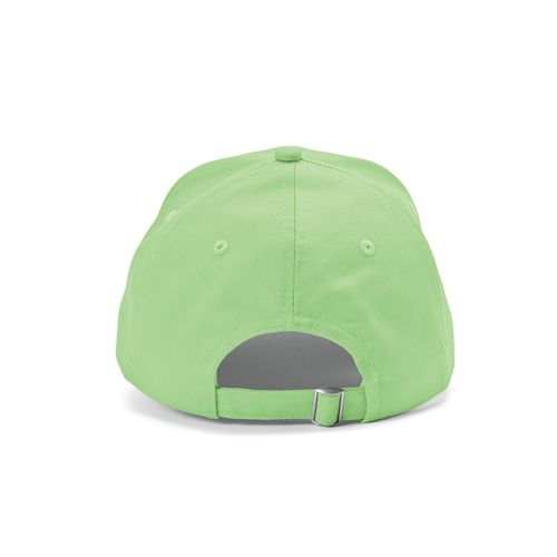 verde claro Gorra Darrell de algodón de 280 gsm. 6 paneles y cierre metálico