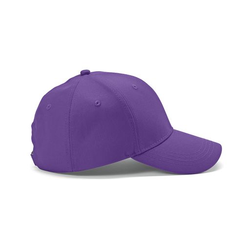 purple Gorra Darrell de algodón de 280 gsm. 6 paneles y cierre metálico
