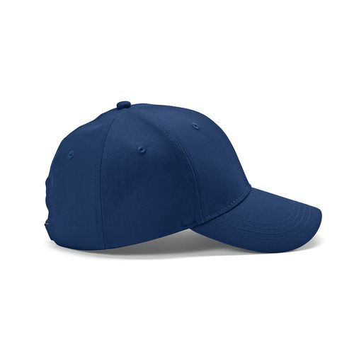 azul marino Gorra Darrell de algodón de 280 gsm. 6 paneles y cierre metálico
