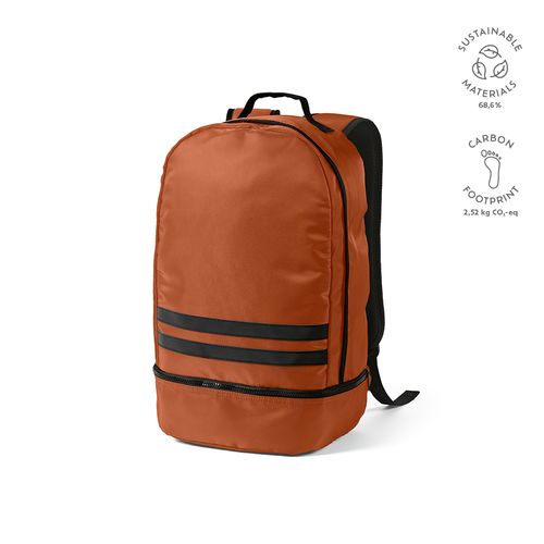 Sac à dos Buenos Aires 25L rPET. Bandes réfléchissantes à l’avant