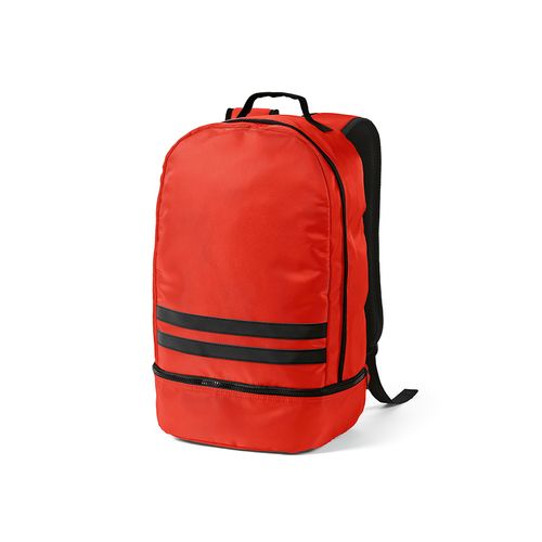 red Mochila Buenos Aires de 25 L de rPET. Dos reflectantes frontales