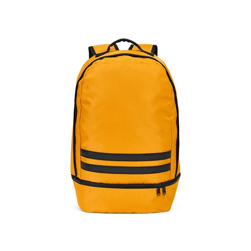 Mochila Buenos Aires de 25 L de rPET.  Dos reflectantes frontales