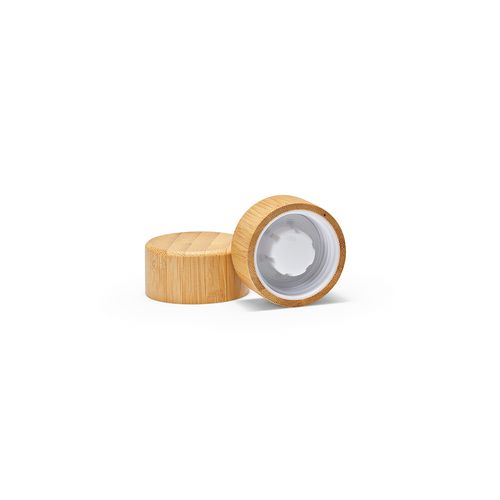 Gourde Indus en verre borosilicate,bouchon bambou 510ml. Etanche