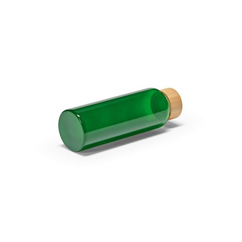 Botella Indus; vidrio borosilicato, tapa bambú, 510 ml. Hermética