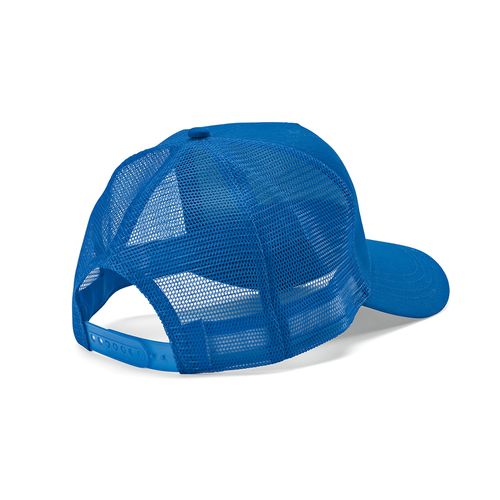blue Gorra Zappa de rPET y rCotton. 5 paneles y cierre a presión