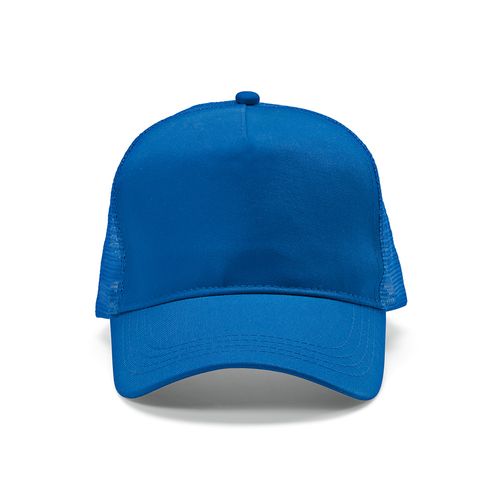 blue Gorra Zappa de rPET y rCotton. 5 paneles y cierre a presión