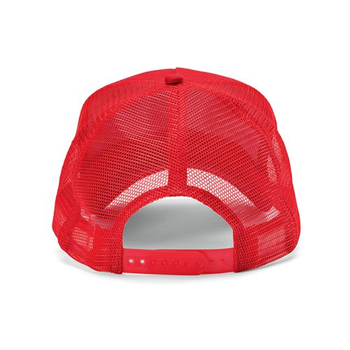 red Gorra Zappa de rPET y rCotton. 5 paneles y cierre a presión
